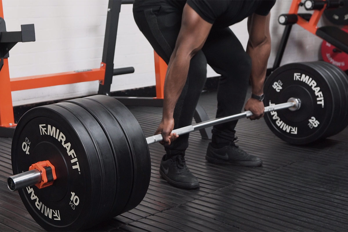image-of-weight-lifter-using-mirafit-bar-and-weights